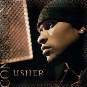 5for$20🟢Usher Confessions CD — Dark Brown/Black Cover